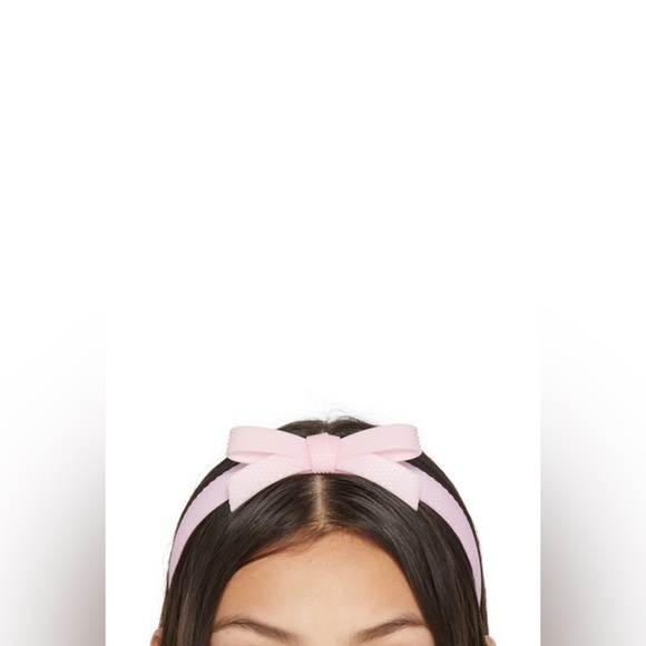 SHUSHU/TONG Pink YVMIN Edition Rubber Bow Headband - Picture 1 of 6
